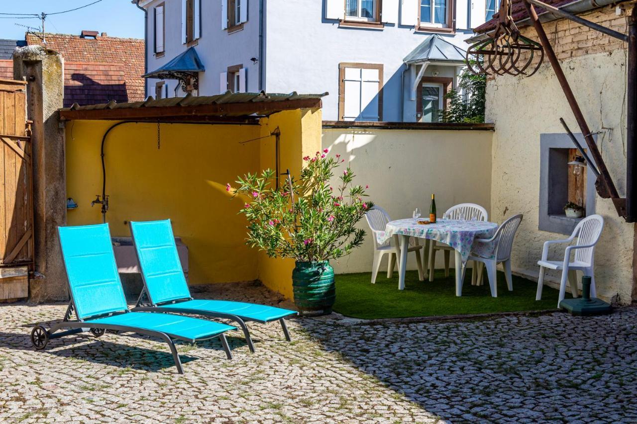 MA ROSE DES LUMIERES maison indépendante 6 personnes avec grande cour Griesheim-près-Molsheim Extérieur photo